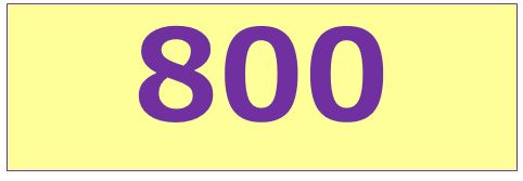 八百