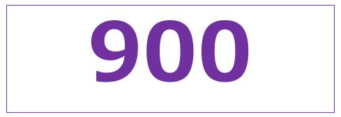 九百